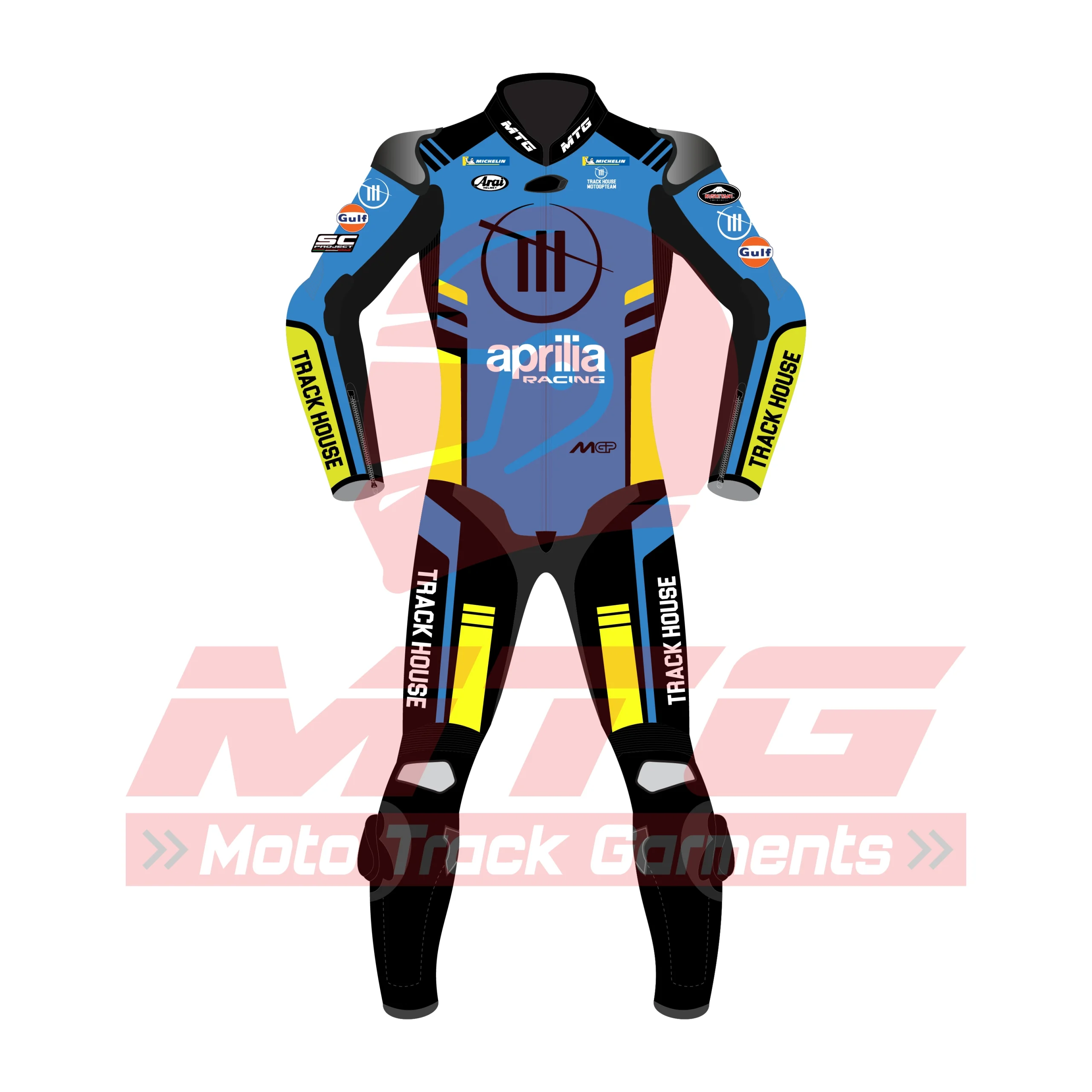Ai Ogura Motorbike Suit Trackhouse Team MotoGP 2025-02
