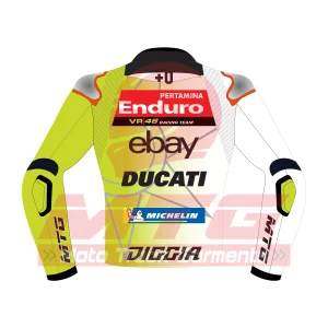 Fabio Di Giannantonio VR46 Team 2025 MotoGP Racing Jacket (6) Fabio Di Giannantonio VR46 Team 2025 MotoGP Racing Jacket (6)