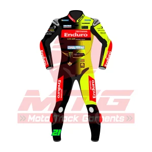 Franco Morbidelli Ducati MotoGP 2026 Leather Suit Front Design Franco Morbidelli Ducati MotoGP 2026 Leather Suit Front Design