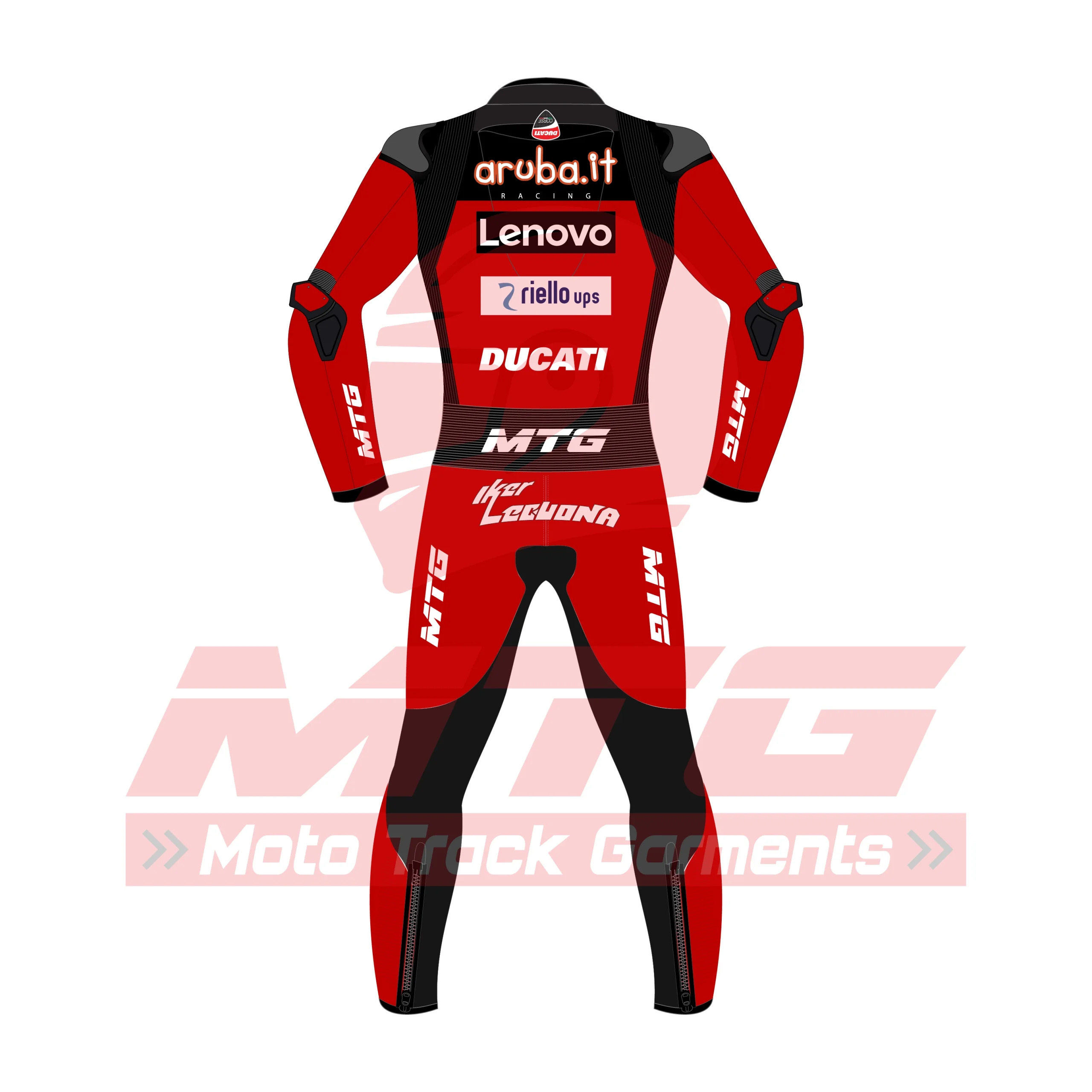 Iker Lecuona Aruba.it Racing Ducati WSBK Motorbike Suit 2026 1