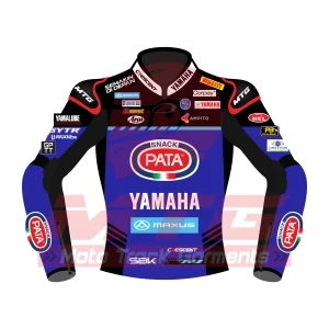 Jonathan Rea PATA Maxus Yamaha MotoGP Leathers WSBK 2025 Jacket (4)