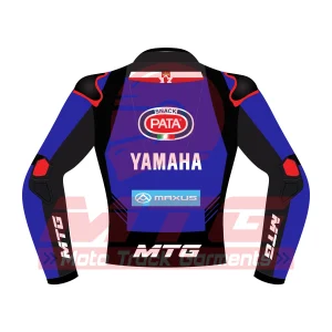 Jonathan Rea PATA Maxus Yamaha MotoGP Leathers WSBK 2025 Jacket (5) Jonathan Rea PATA Maxus Yamaha MotoGP Leathers WSBK 2025 Jacket (5)