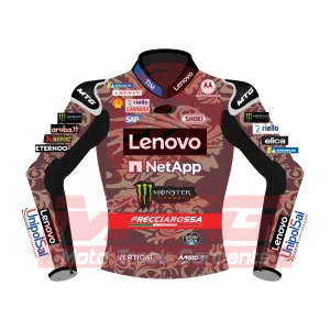 Marc Marquez Leather Jacket Ducati MotoGP Racing Jacket 2026 1