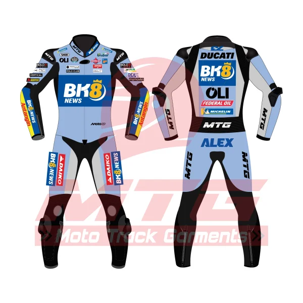 Alex Marquez MotoGP BK8 Gresini Racing Suit 2025 1